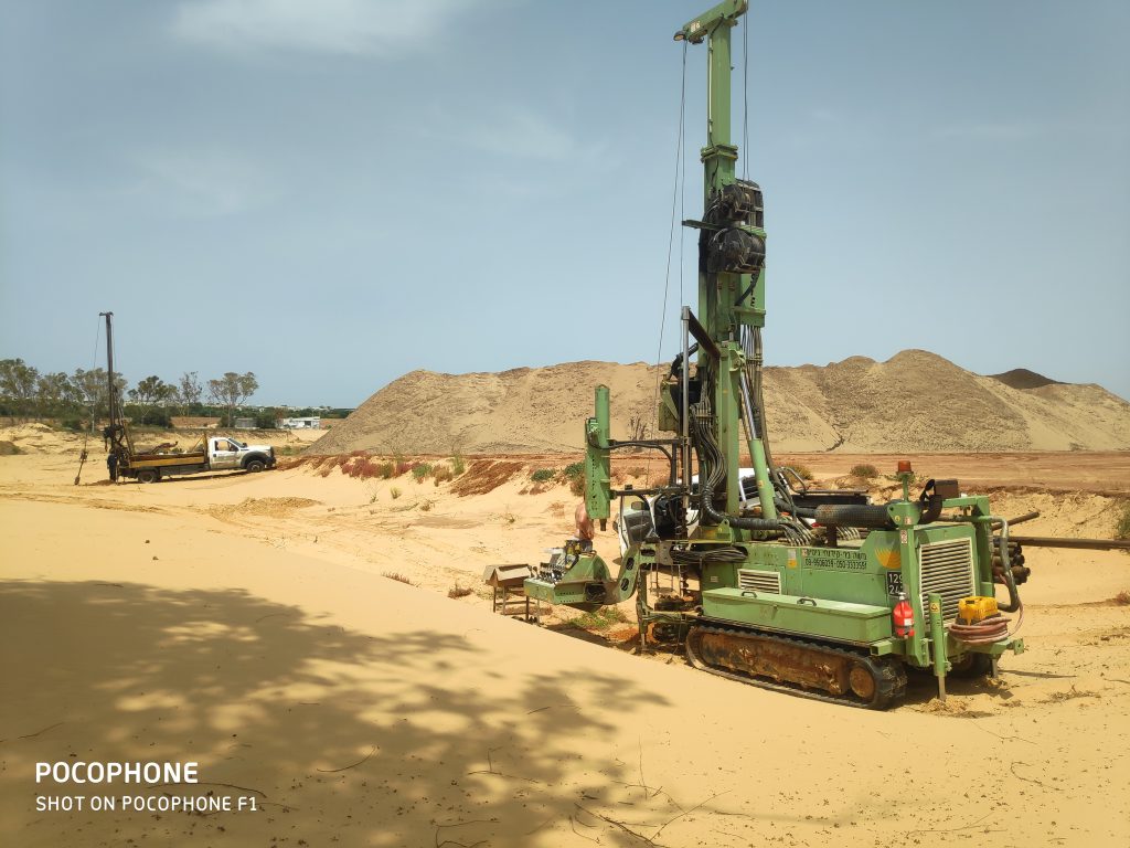 קידוחי ניסיון להקמת עיר חדשה בין קיסריה לאור עקיבא - אור ים